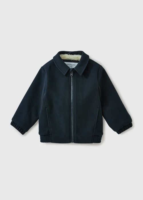 Boys Navy Smart Borg Jacket (1-8yrs) - 1-1.5 Yrs Image 1