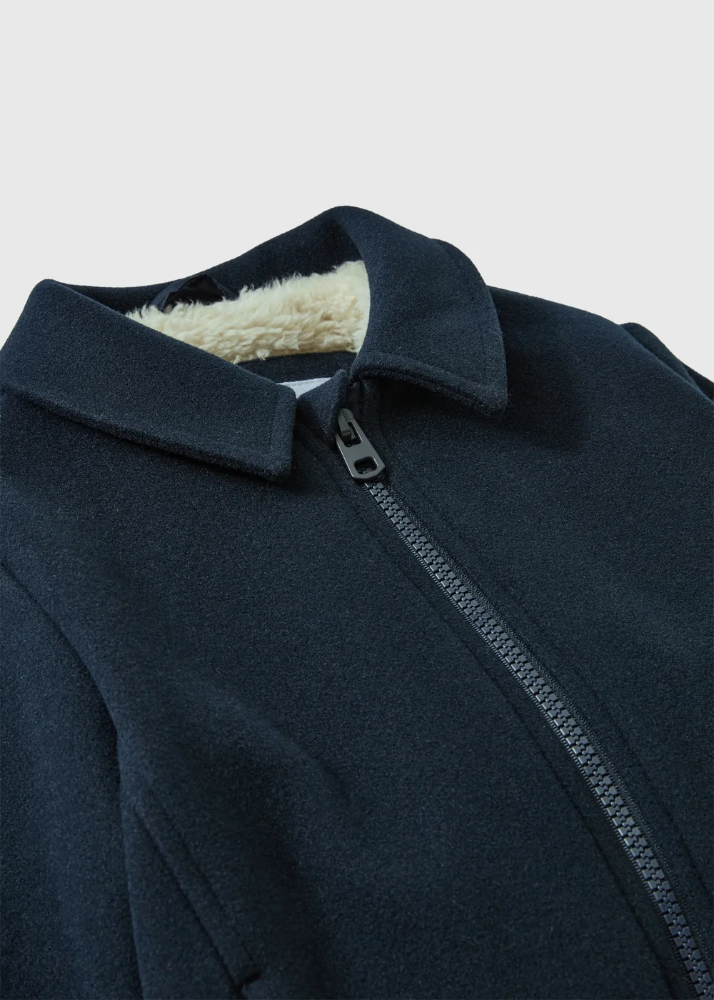 Boys Navy Smart Borg Jacket (1-8yrs) - 1-1.5 Yrs Image 2