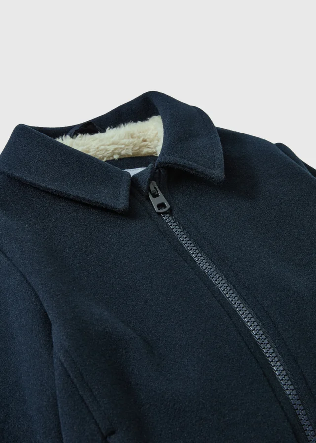 Boys Navy Smart Borg Jacket (1-8yrs)