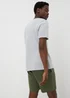 Green Waffle Henley Short Pyjama Set - XS Image 2