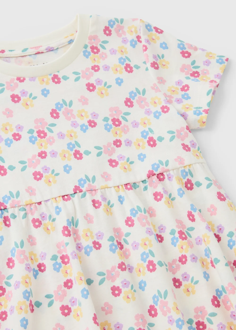 Girls Multicolour Ditsy Dress (1-8yrs) - 1-1.5 Yrs Image 2