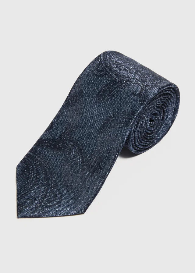 Taylor & Wright Blue Paisley Tie