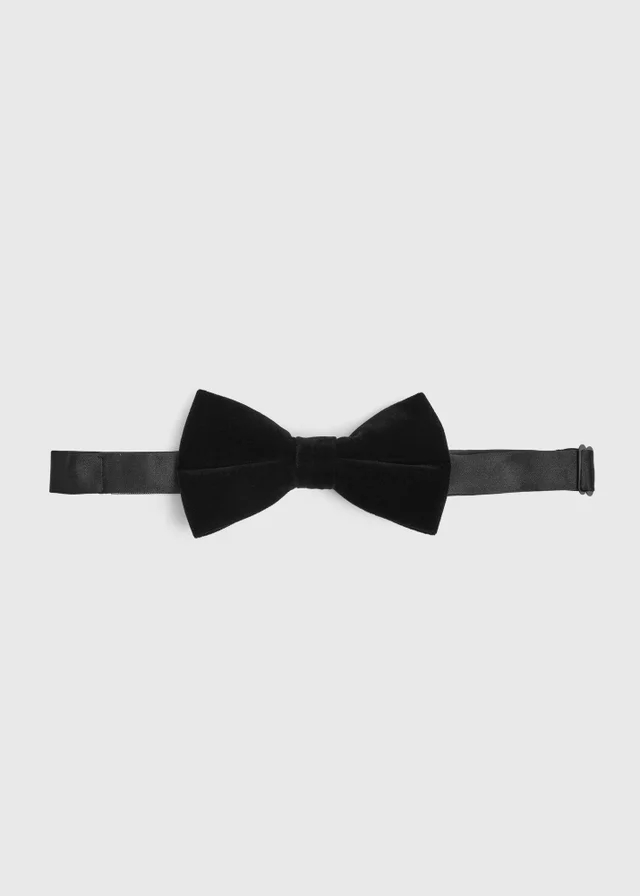 Taylor & Wright Black Velvet Bow Tie