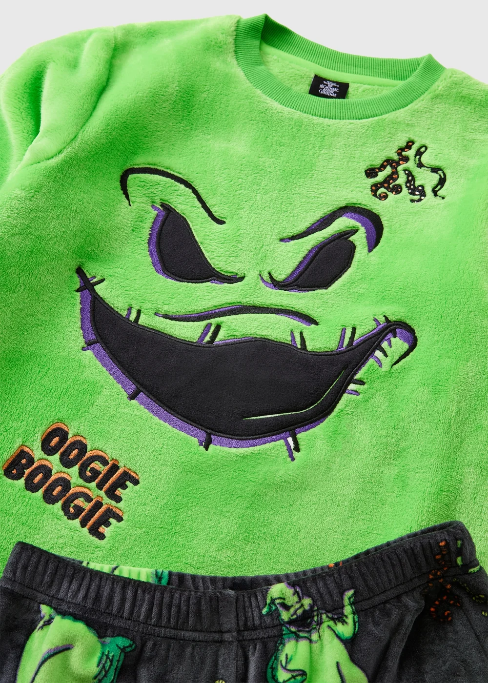 Disney The Nightmare Before Christmas Boys Green Pyjama Set (3-13yrs) - 3-4 Yrs Image 2