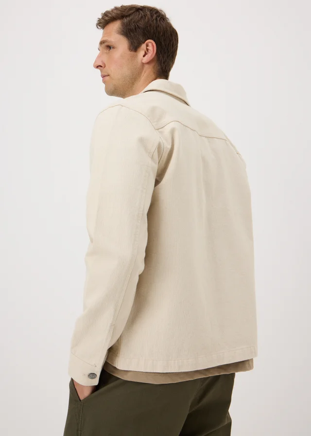 Ecru Denim Shacket