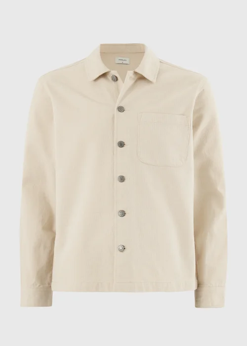 Ecru Denim Shacket - S Image 4