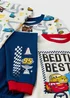 Disney Cars 2 Pack Boys Cream Long Pyjama Sets (1-7yrs) - 1-1.5 Yrs Image 2