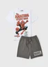 Marvel Amazing Spider-Man Short Pyjama Set - M Image 1