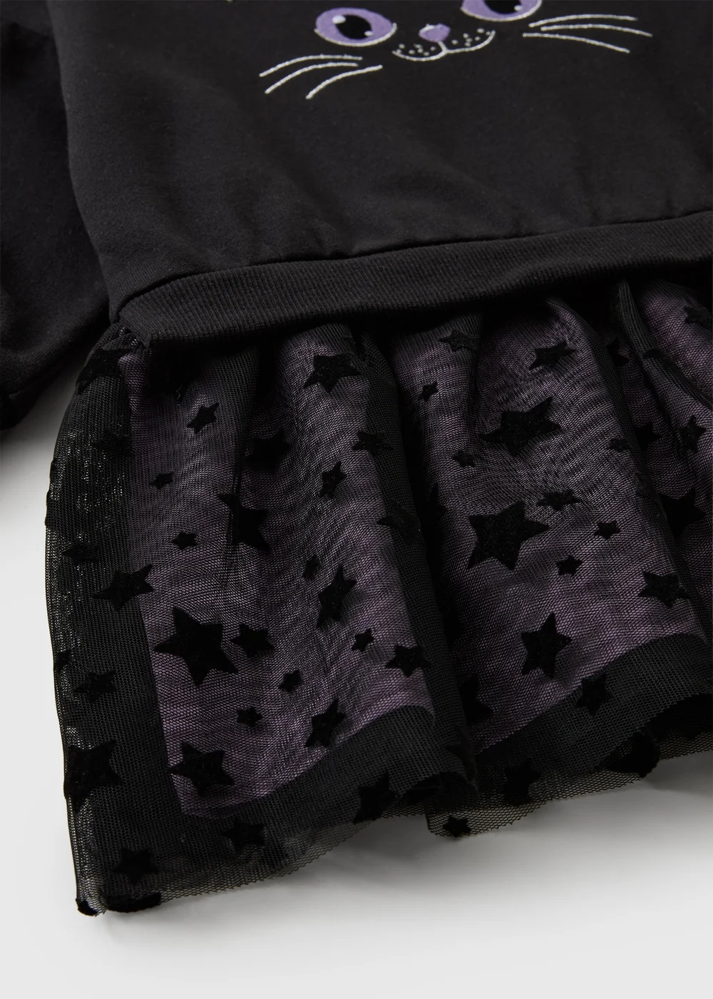 Girls Black Cat Dress Up (1-8 Yrs) - 1-1.5 Yrs Image 2