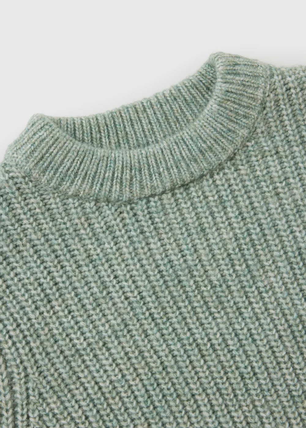 Boys Sage Fisherman Knitted Jumper (1-8yrs) - 1-1.5 Yrs Image 2