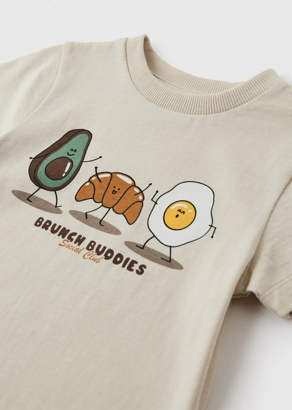 Boys Stone Brunch Buddies T-Shirt (1-8yrs) - 1-1.5 Yrs Image 2