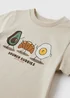 Boys Stone Brunch Buddies T-Shirt (1-8yrs) - 1-1.5 Yrs Image 2