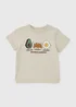 Boys Stone Brunch Buddies T-Shirt (1-8yrs) - 1-1.5 Yrs Image 1