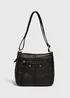 Black Messenger Bag - One Size Image 1