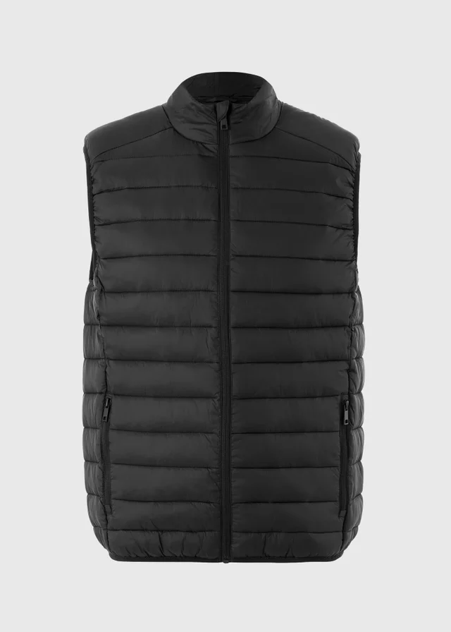 Black Puffa Gilet