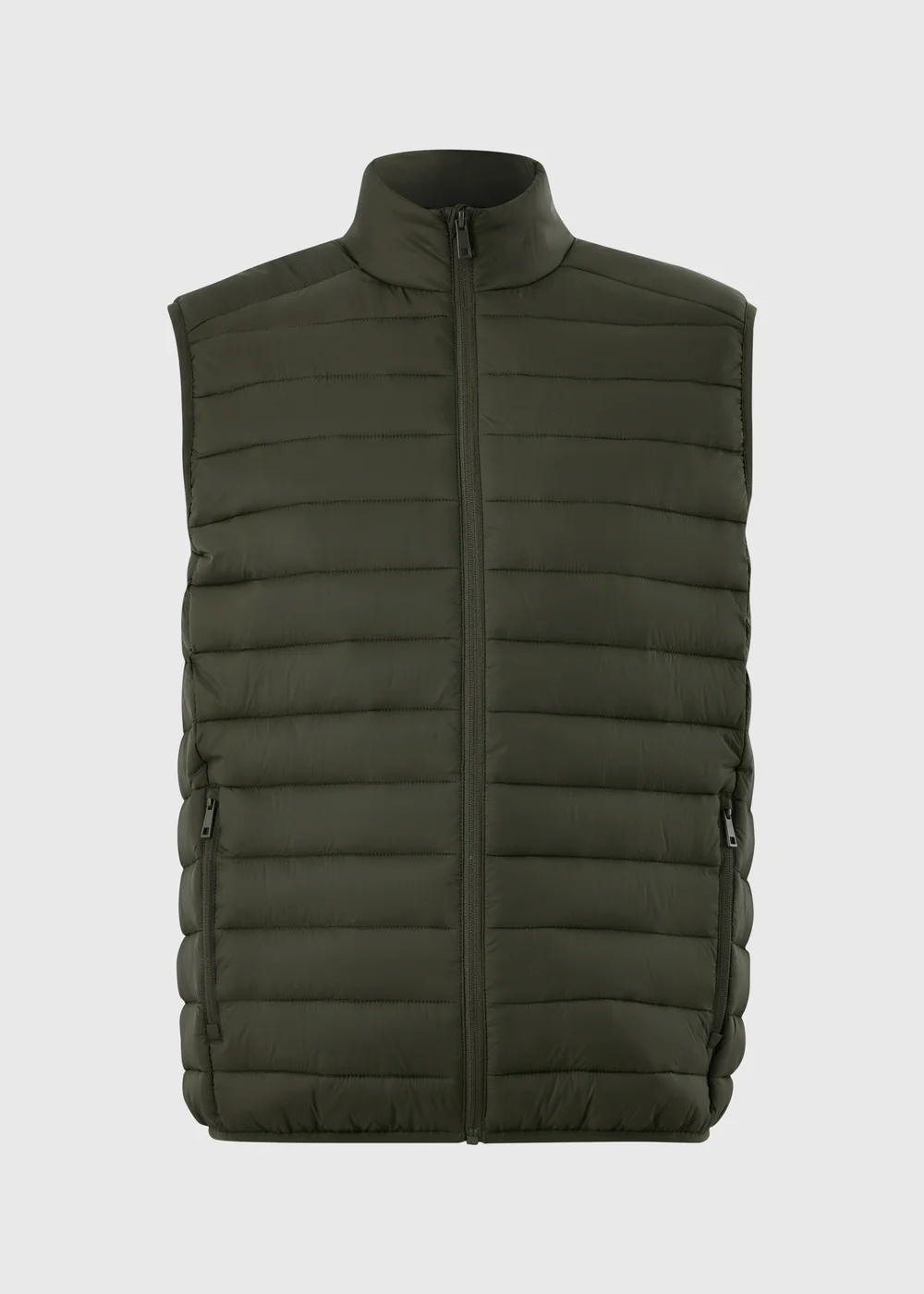 Khaki Padded Gilet - XS Image 1
