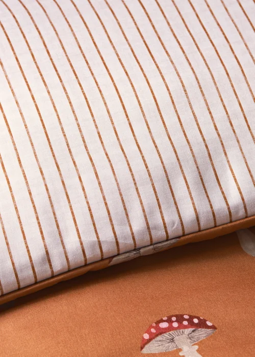 Orange Mushroom Duvet Set - Single Image 3
