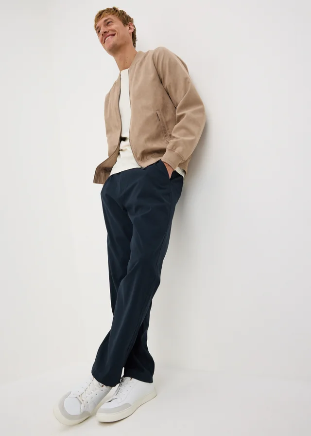 Navy Relaxed Chinos