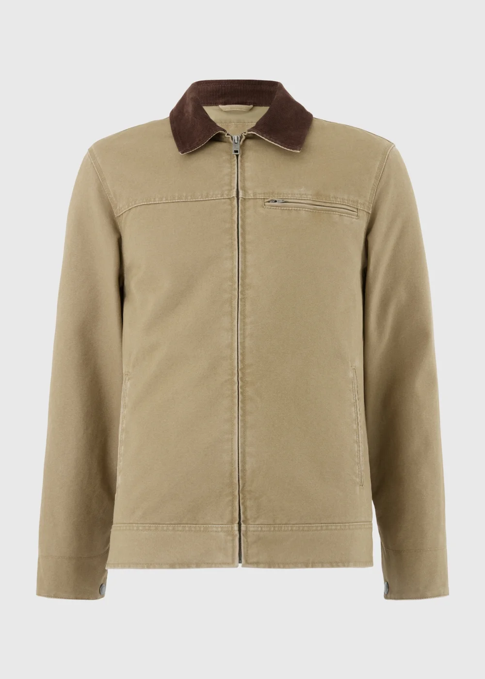 Stone Canvas Chore Jacket - XS Image 4