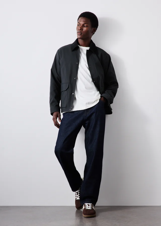 Navy Barn Jacket