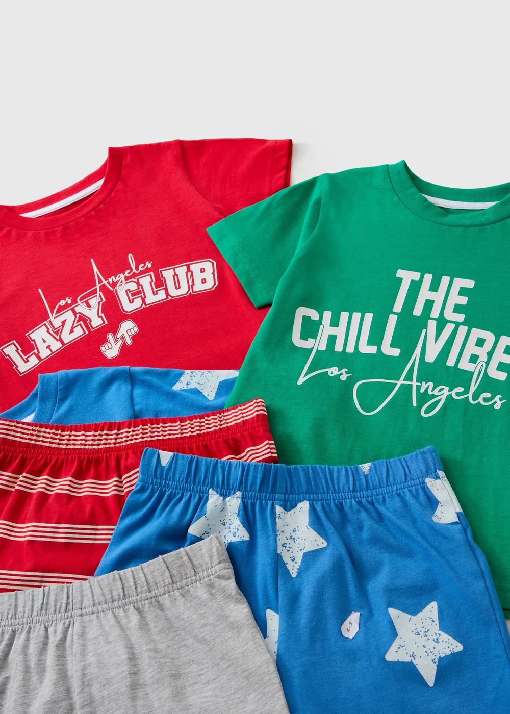 3 Pack Boys Slogan Pyjamas (1-13 Yrs) - 1-1.5 Yrs Image 2