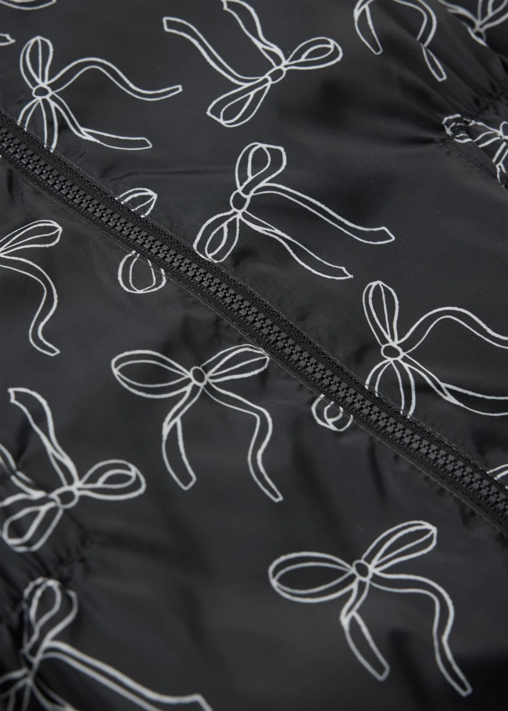 Girls Black Bow Puddlesuit (1-8yrs) - 1-1.5 Yrs Image 2