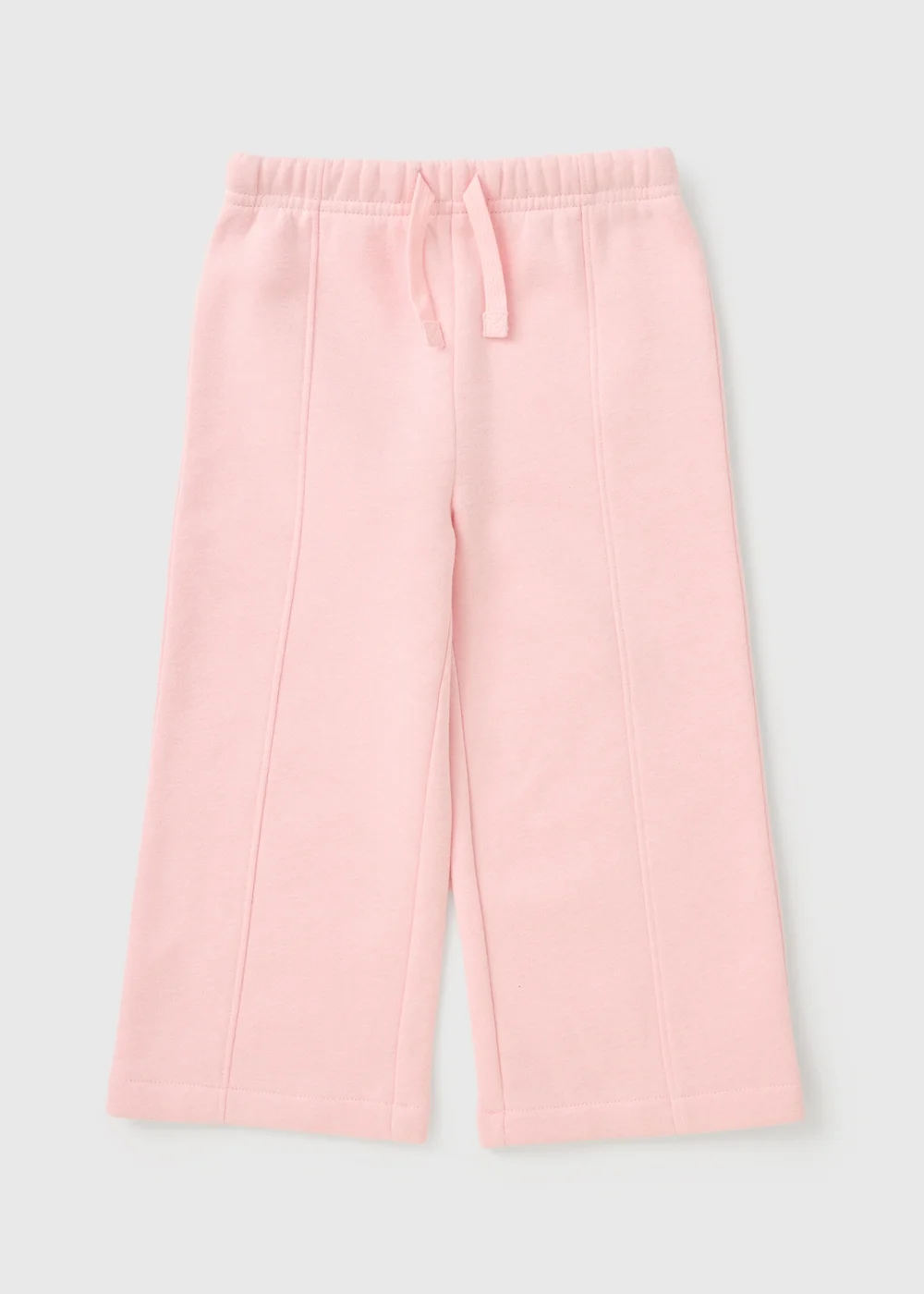 Girls Pink Wide Leg Jogging Bottoms (1-8yrs) - 5-6 Yrs Image 1
