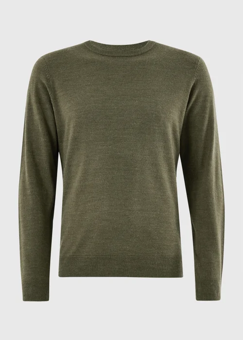 Green Supersoft Crew Neck Jumper - XS Image 4
