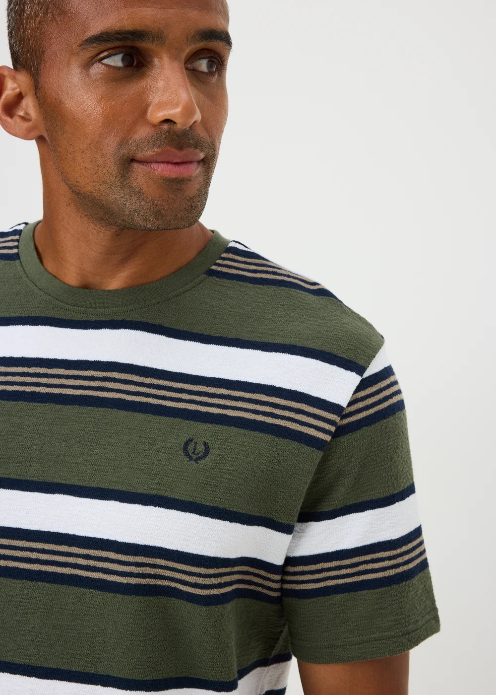 Lincoln Green Striped T-shirt - XL Image 3