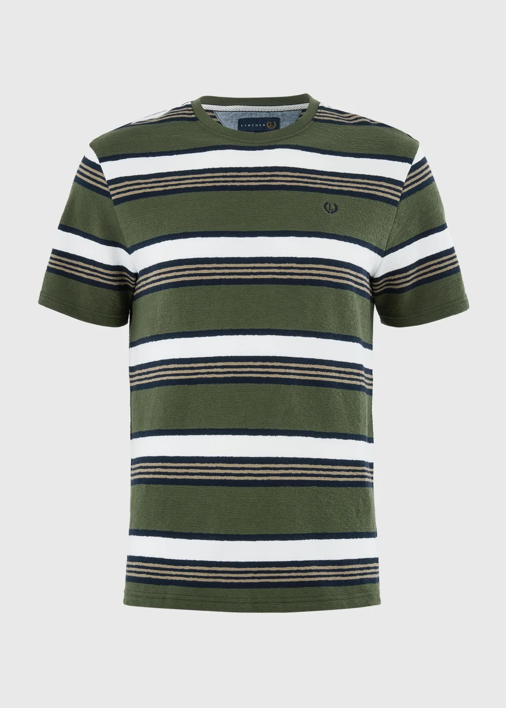 Lincoln Green Striped T-shirt - XL Image 4