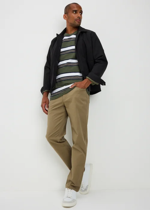 Lincoln Green Striped T-shirt - XL Image 2