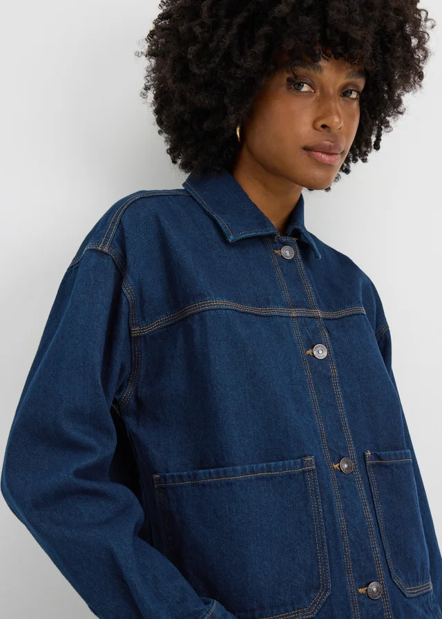 Indigo Denim Shacket