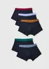 5 Pack Navy Hipster Boxers - XS Image 1