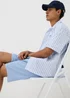 Blue Stripe Editions Revere Short Sleeve Shirt - S Image 1