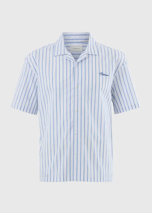 Blue Stripe Editions Revere Short Sleeve Shirt - S Image 2