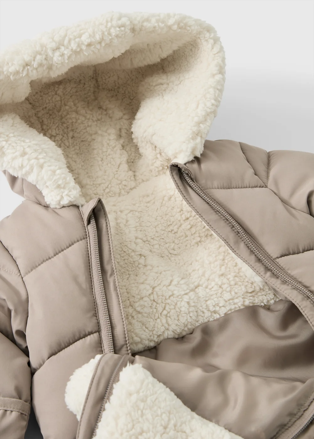 Baby Brown Bear Snowsuit (0-23mths) - Up to 1 Month Image 2