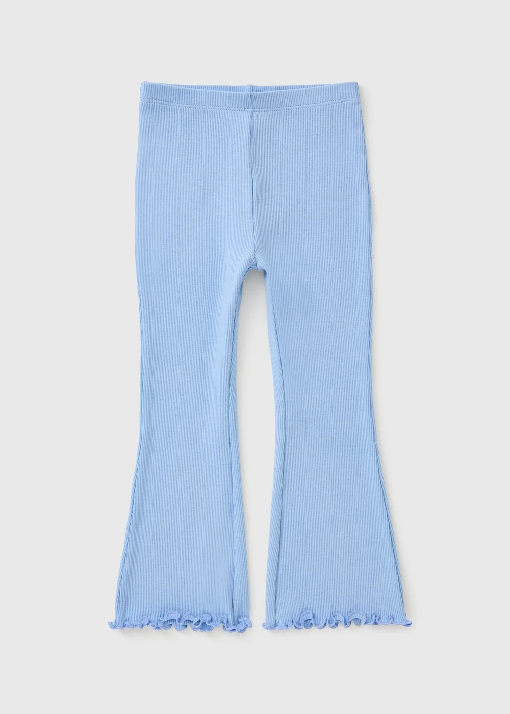 Girls Blue Flared Leggings (1-8yrs) - 1-1.5 Yrs Image 1