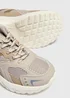 Boys Taupe Mesh Chunky Trainers (Younger 10-Older 6) - 10 Infants Image 2