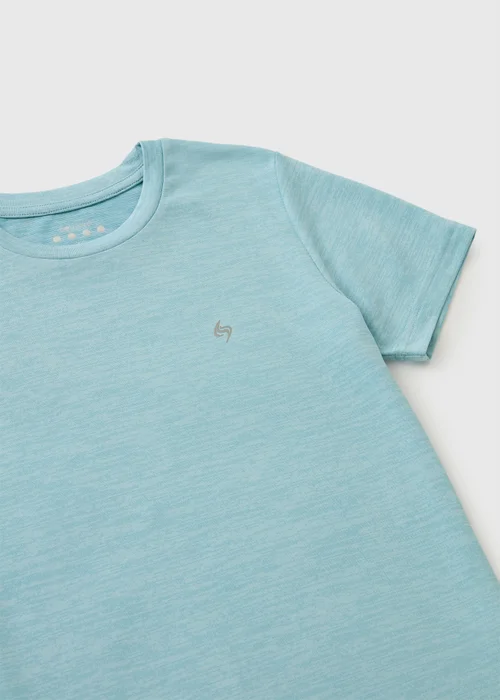 Souluxe Light Blue Sports T-Shirt (7-15yrs) - 7 Yrs Image 2