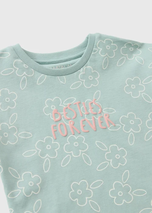 Girls Sage Besties T-Shirt (1-8yrs) - 2-3 Yrs Image 2