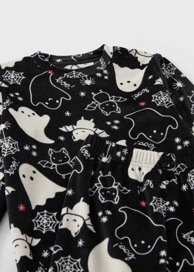 Boys Black Halloween Pyjamas (1-13yrs)