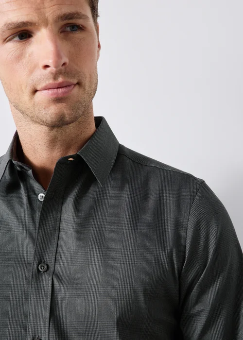 Taylor & Wright Slim Charcoal POW Check - S Image 3