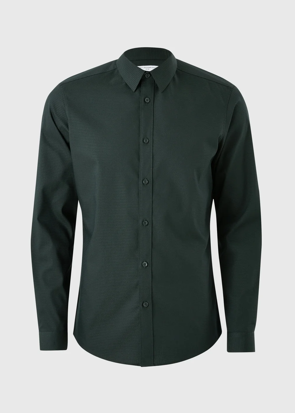 Taylor & Wright Green Slim Fit Shirt - S Image 5