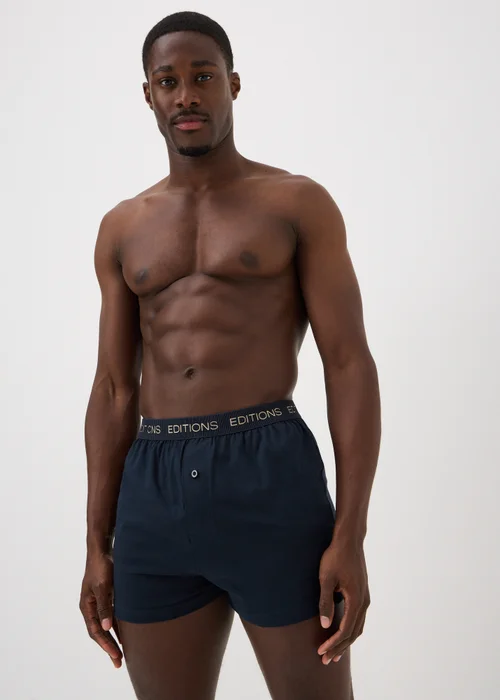 5 Pack Multicolour Editions Loose Fit Boxers - S Image 2