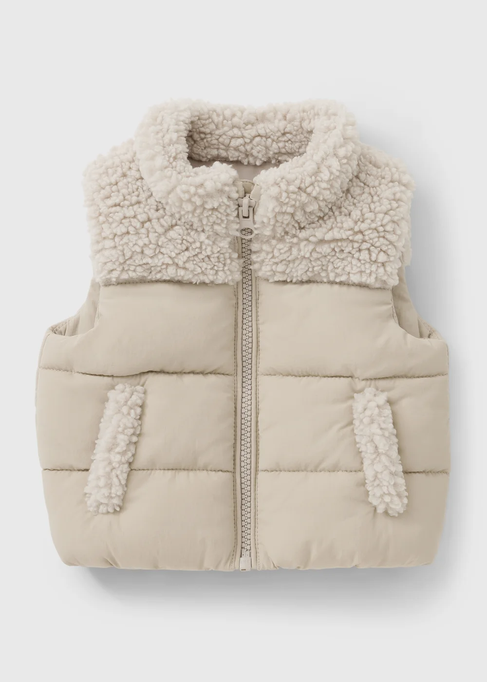 Baby Stone Gilet (0-23mths) - Up to 1 Month Image 1