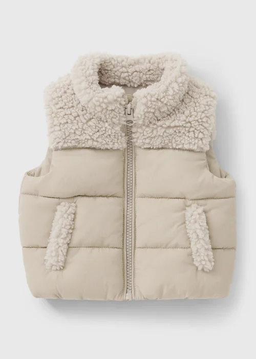 Baby Stone Gilet (0-23mths) - Up to 1 Month Image 1