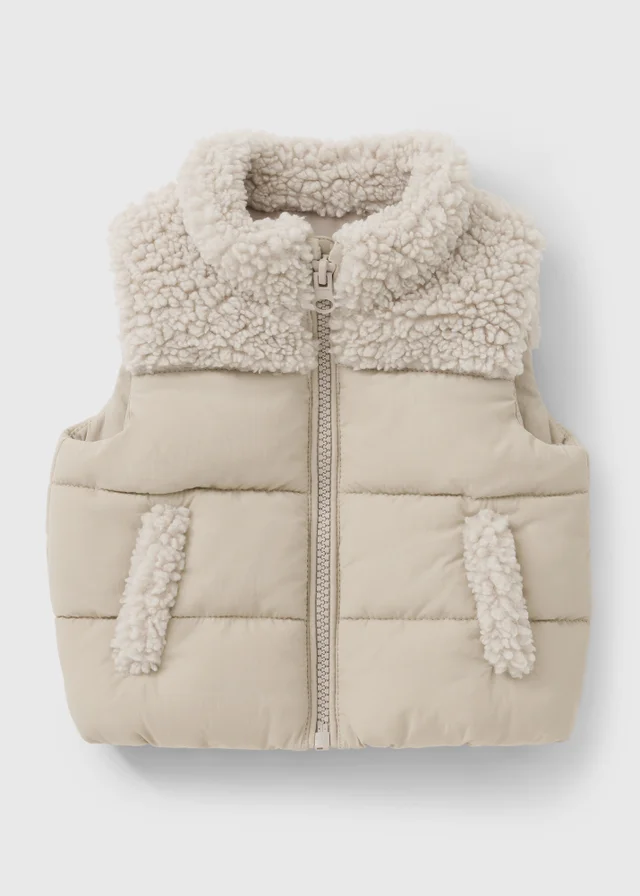 Baby Stone Gilet (0-23mths)