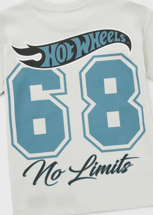 Hot Wheels Boys Grey Race Club T-Shirt (4-13yrs) - 9 Yrs Image 2