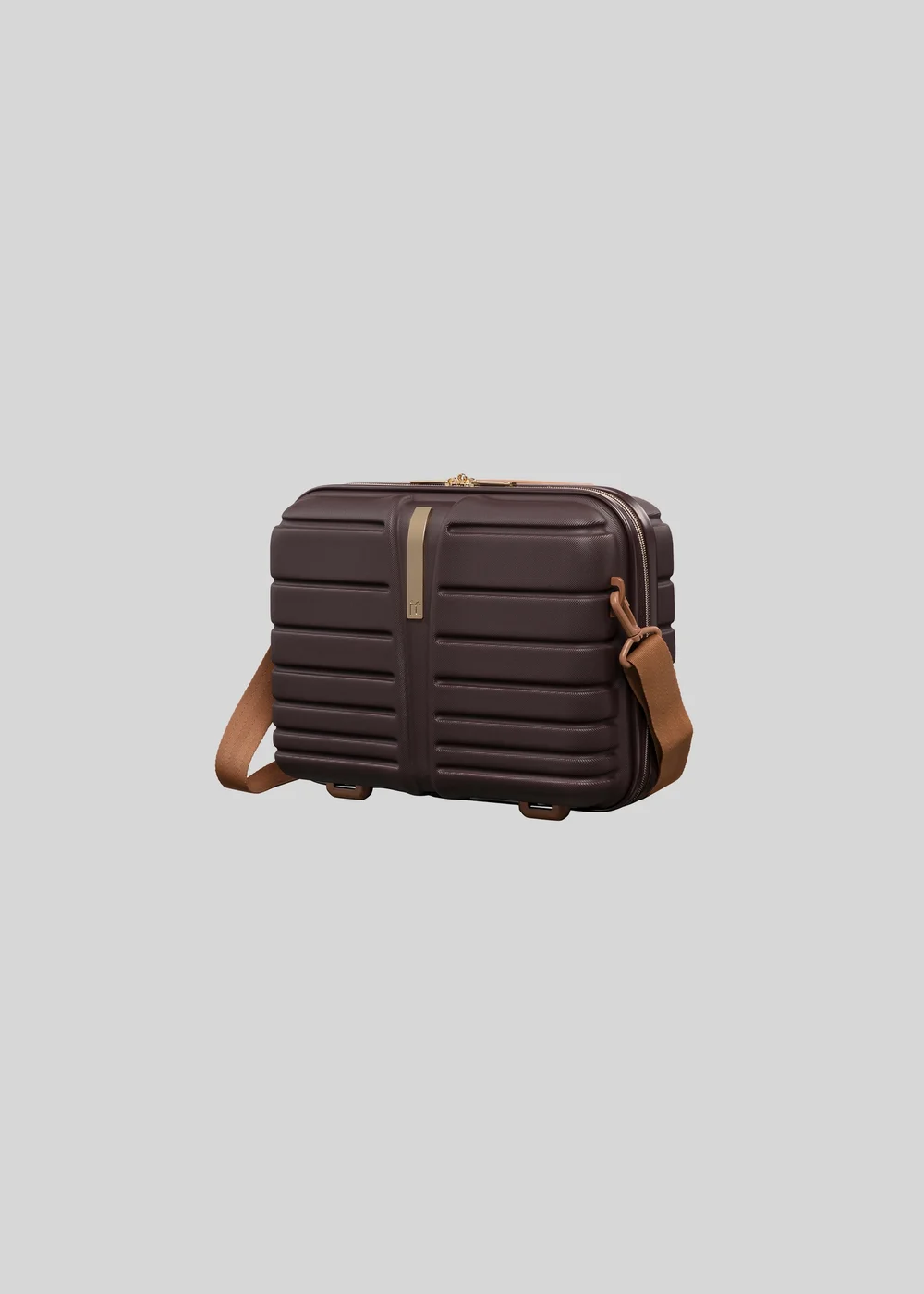 IT Luggage Chocolate Brown Fascinate Hardshell Suitcase - VANITY Image 4
