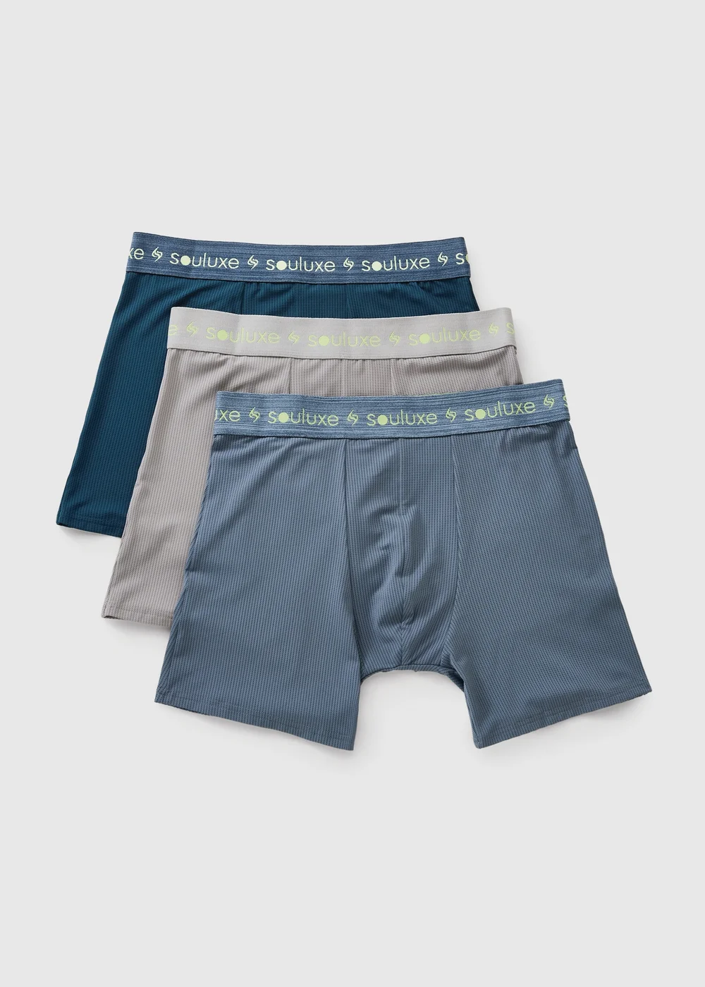Souluxe Blue Space Dye Boxers - S Image 1